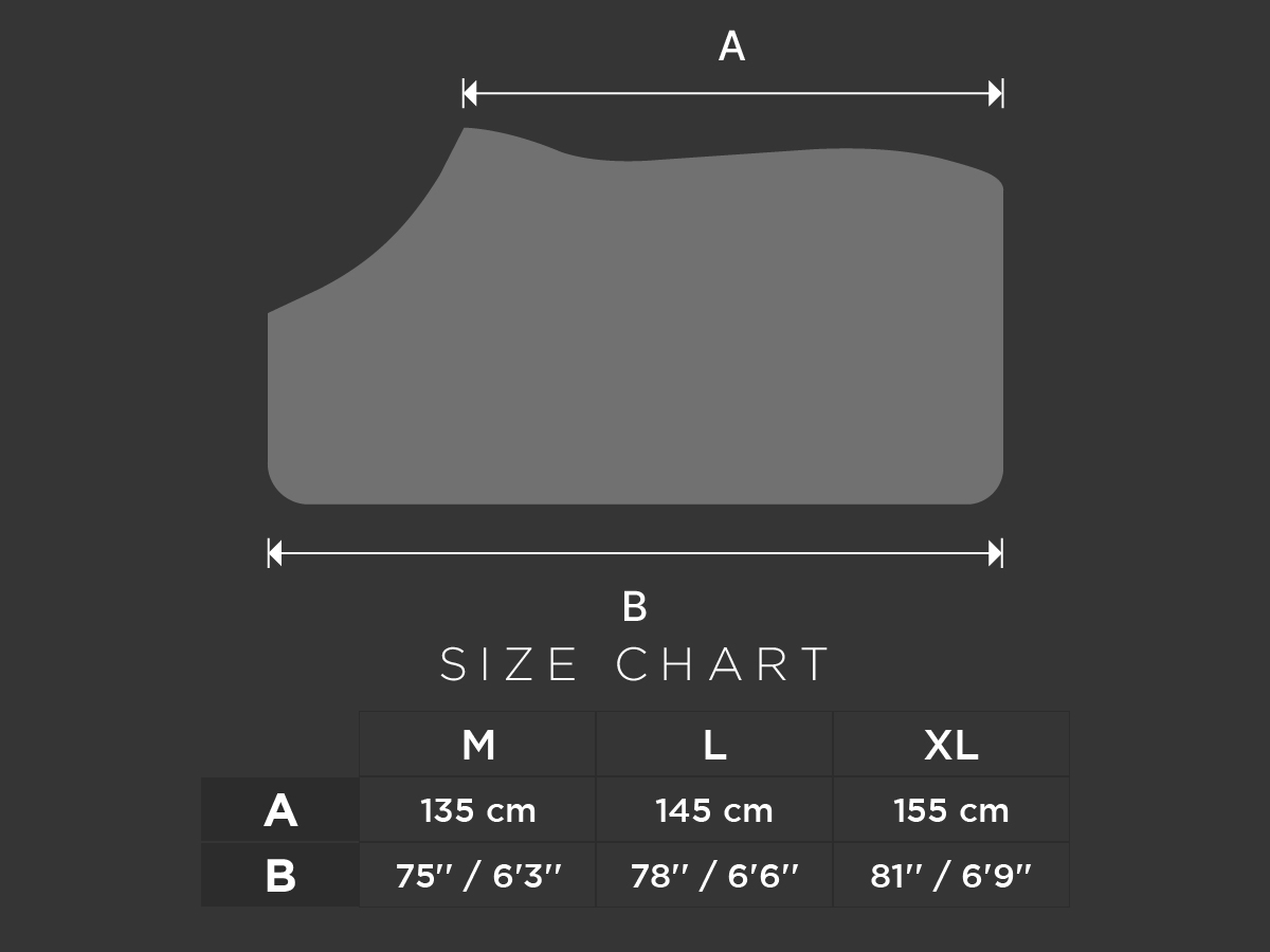Winderen size chart