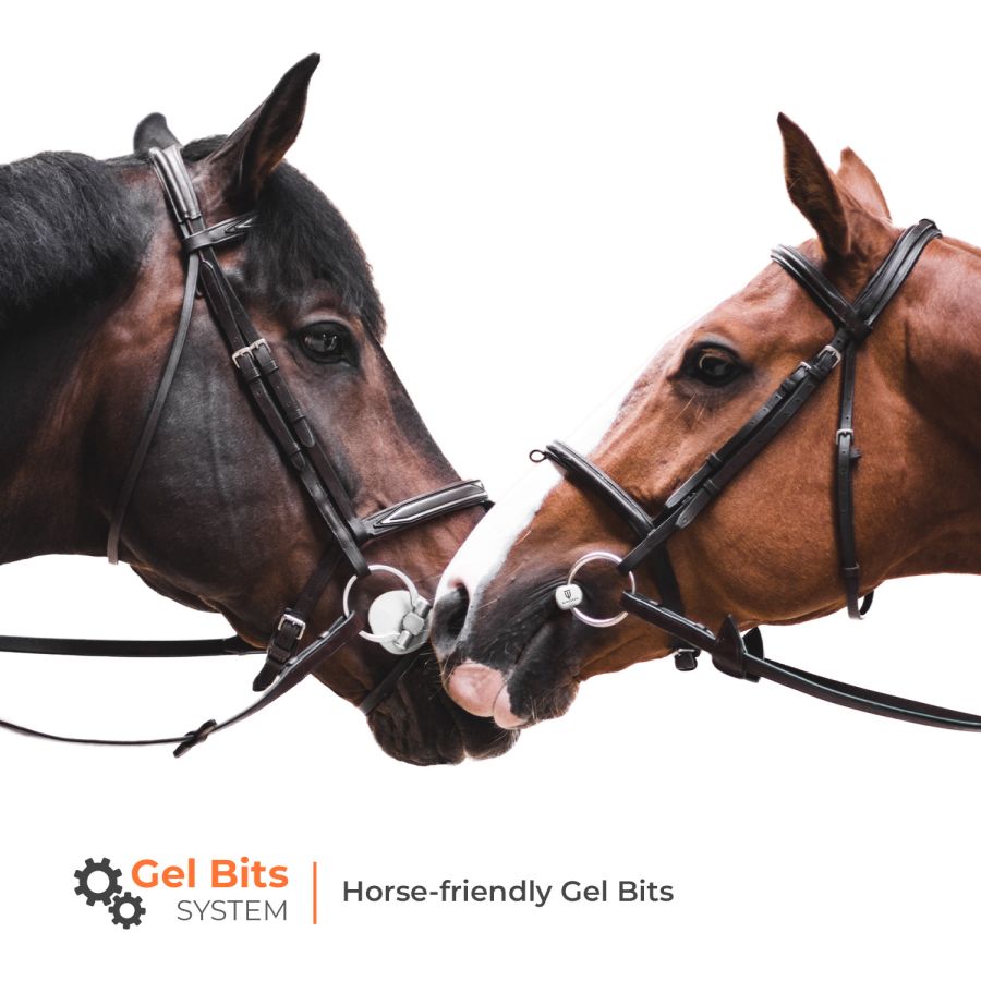 Winderen bit Full Cheek Gag - Single-jointed 135 mm (5.3