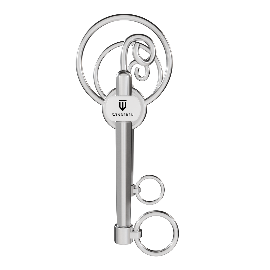 Winderen bit Large Swales Pelham - Single-jointed 115 mm (4.5