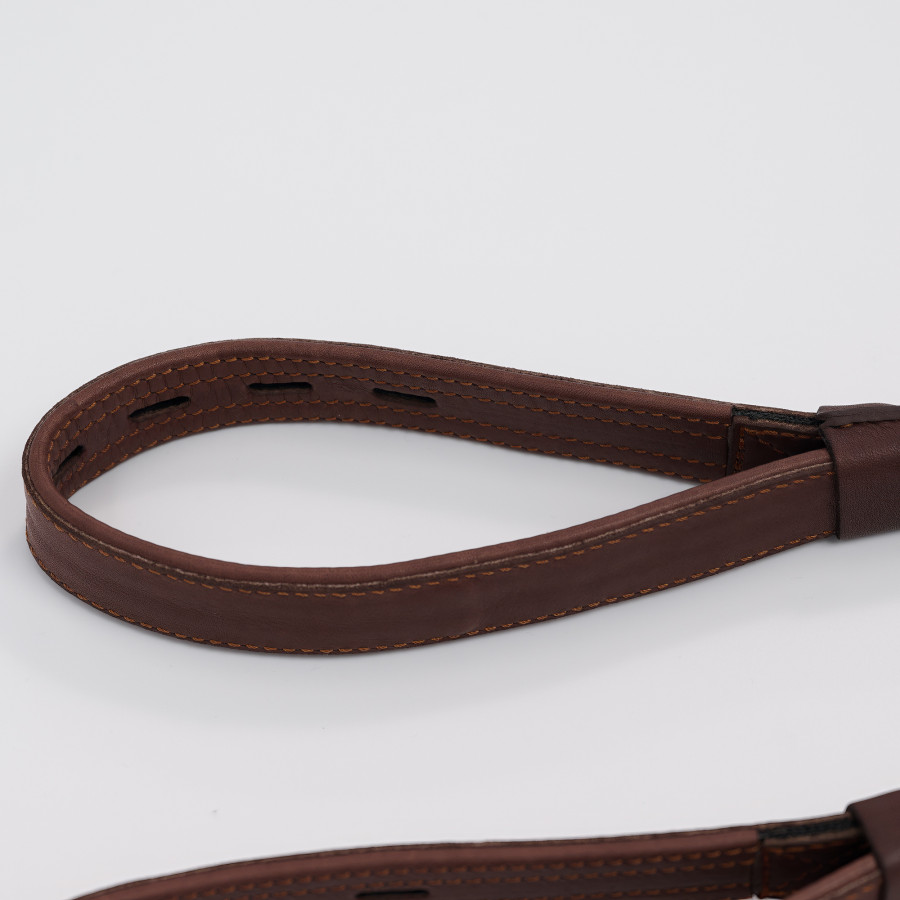 Winderen Close Contact Dressage Stirrup Leathers Brown 85 cm 34