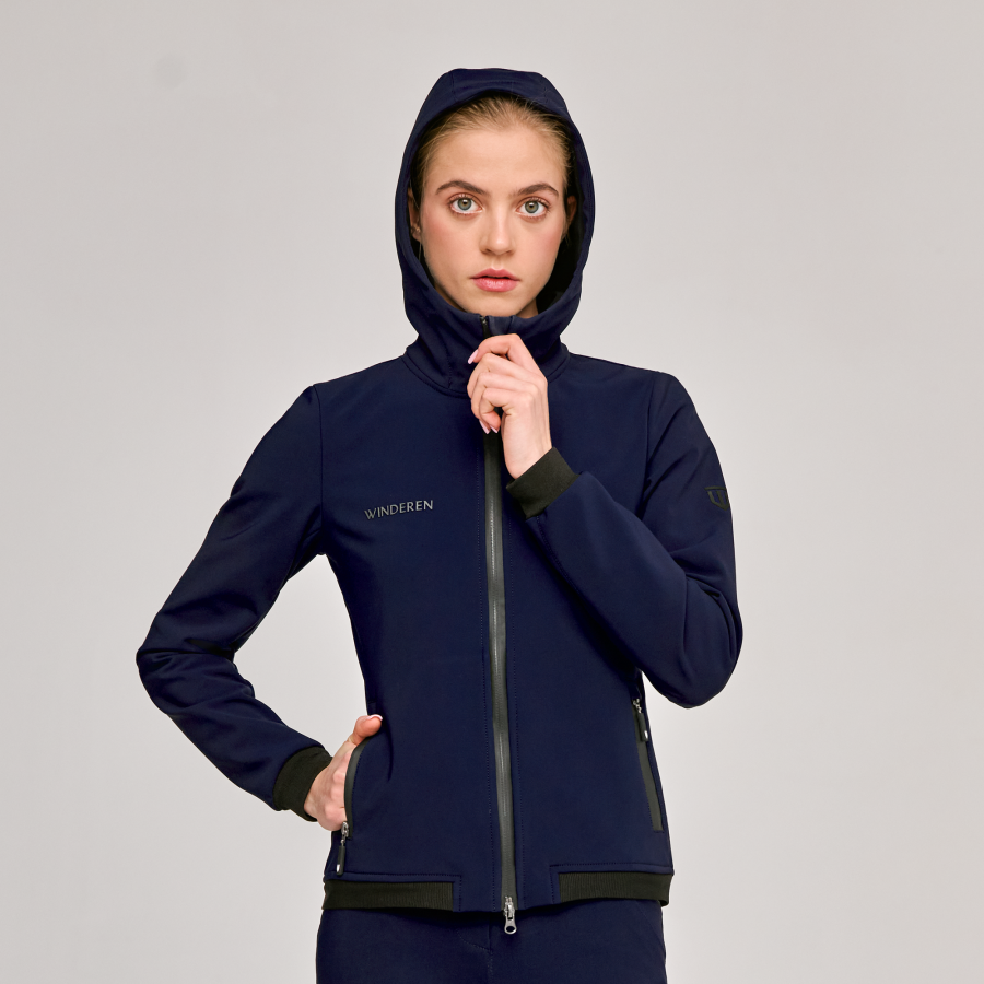 レディース ソフトシェルジャケット Winderen WeatherProof - Navy S