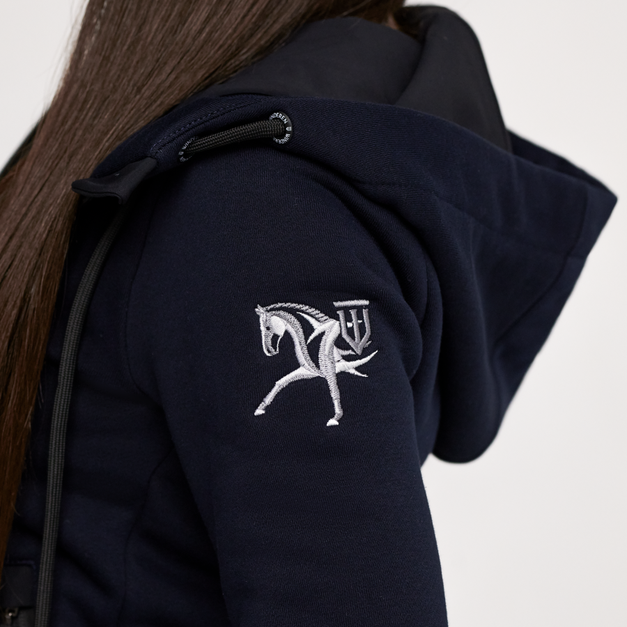 Sudadera con capucha para mujer Winderen Basic Zip-up Dressage