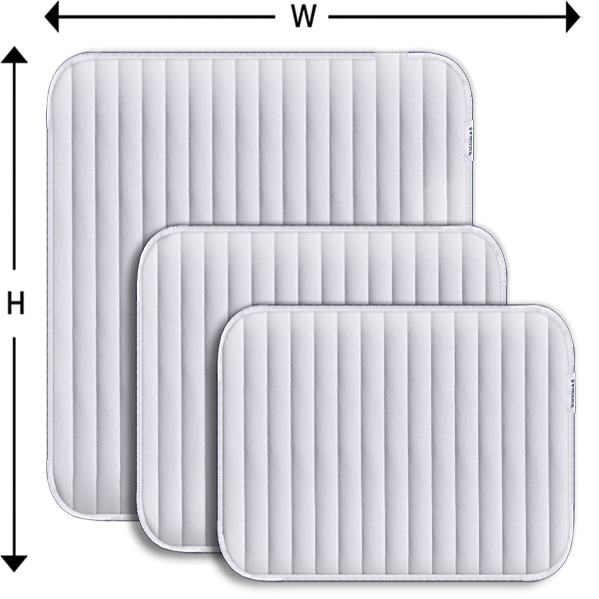 Winderen Thermo Silver 運動用肢巻パッド Cob - White