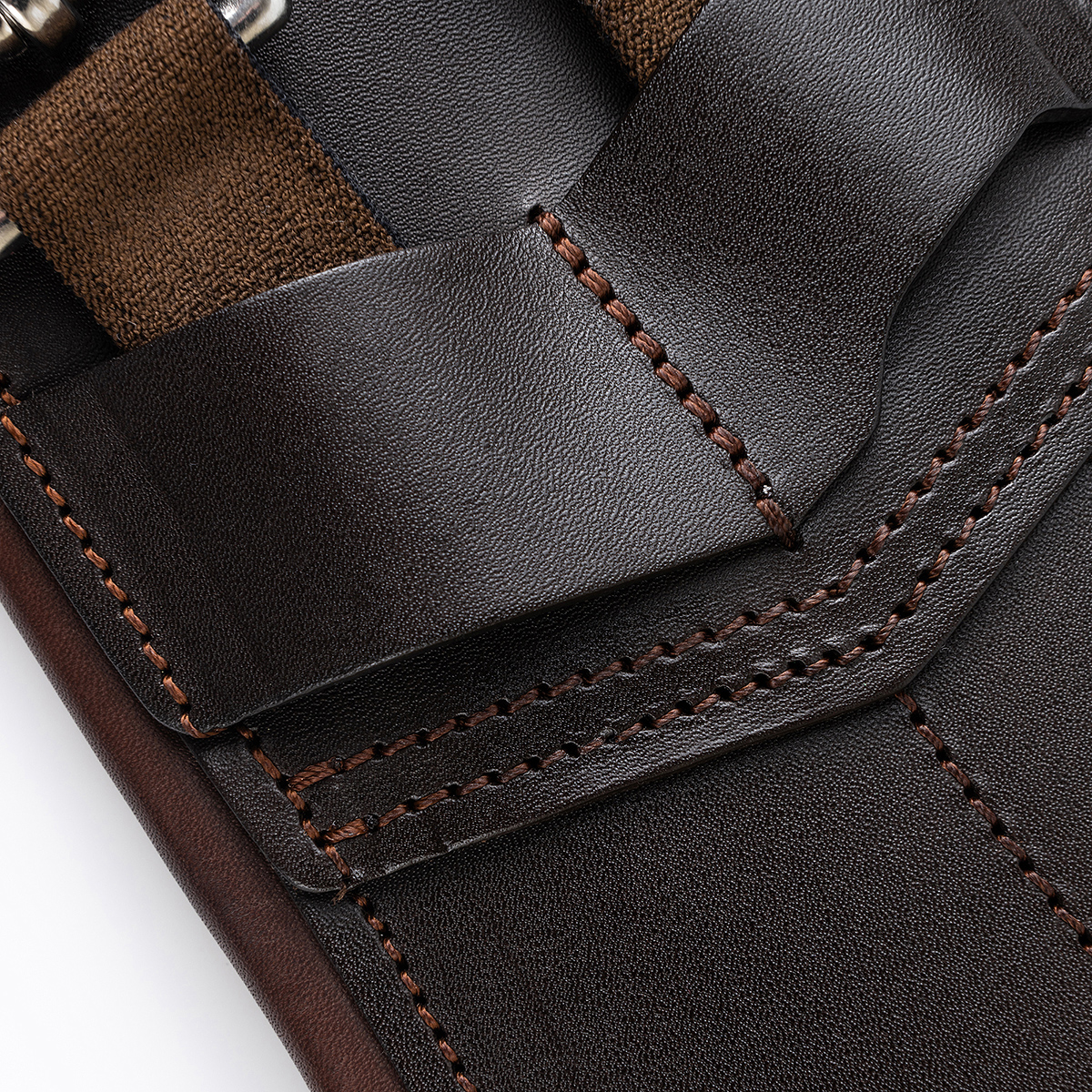 Winderen ドレッサージュ革腹帯 65 cm - Brown