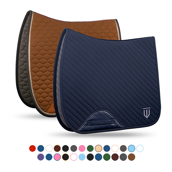 Equestrian Stockholm　ドレッサージュサドルパッド Equestrian Stockholm ドレッサージュサドルパッド 2nd Round Equestrian