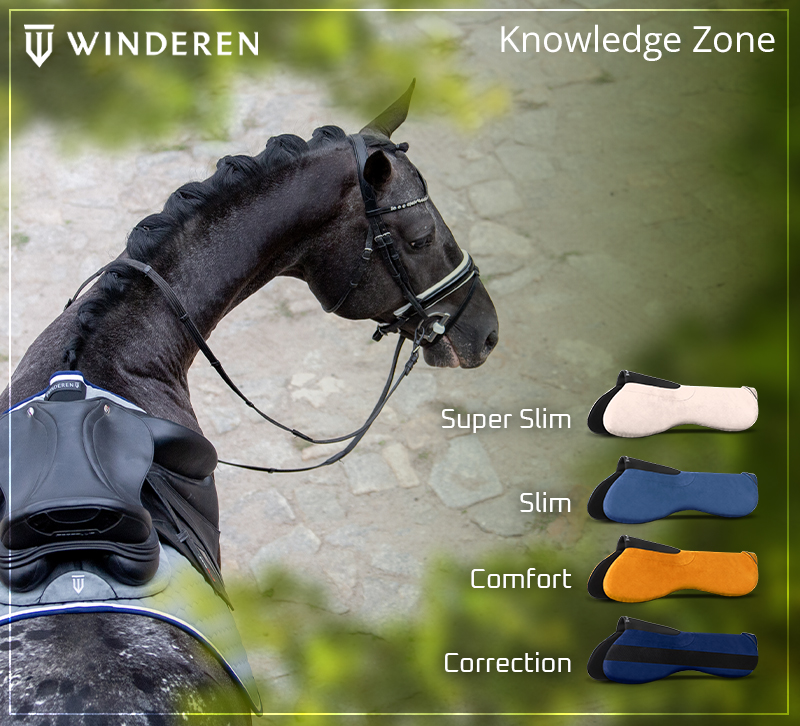 Saddle half pads manufacturer and equestrian shop Winderen