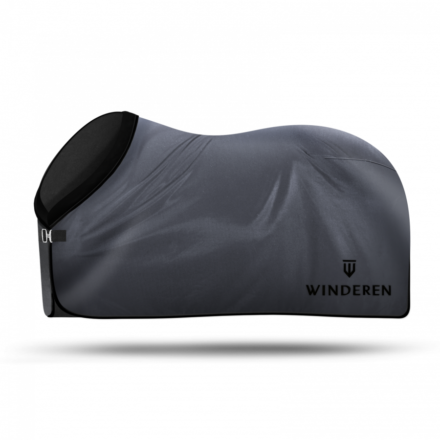 Winderen horse rug Thermo Clear 135 cm Iron/Black manufacturer and