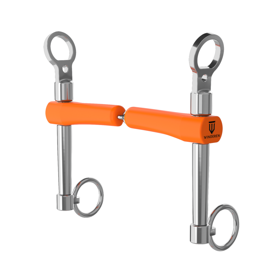 Winderen bit Medium Curb - Single-jointed 145 mm (5.7) - Comfort