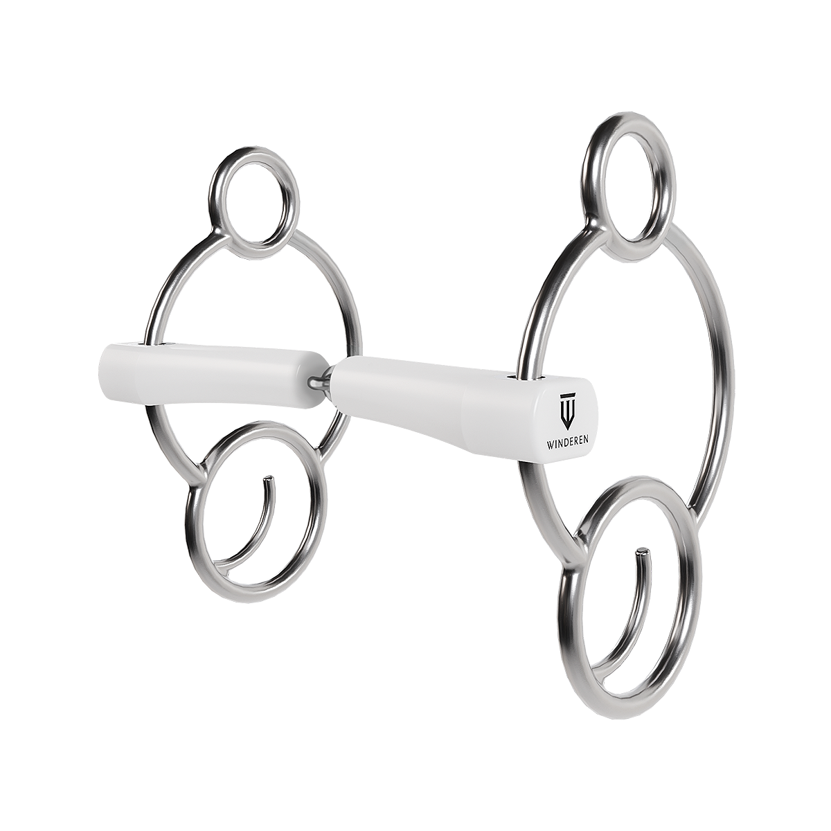 Winderen bit 2.5 ring - Single-jointed 145 mm (5.7) - White Edition ...