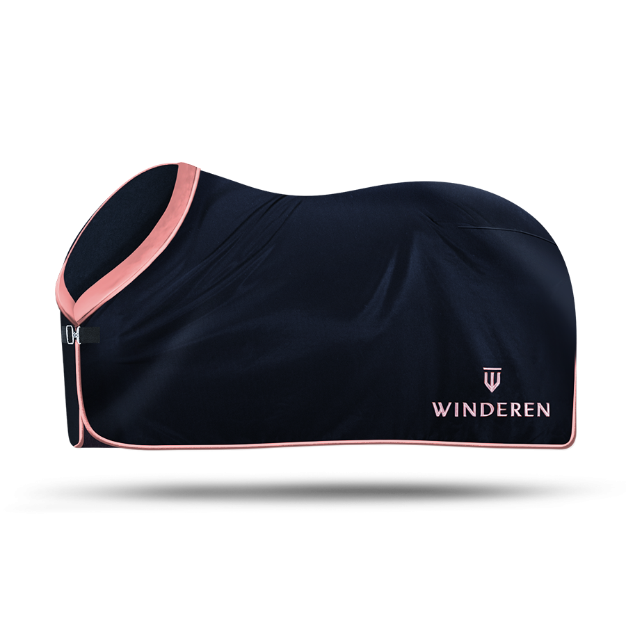 Winderen horse rug Thermo Clear 155 cm (6'9) Denim/Blossom