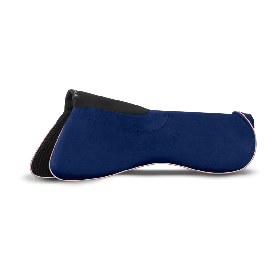 Winderen サドルハーフパッド dressage Comfort 18mm - Dark Blue/Rose 
