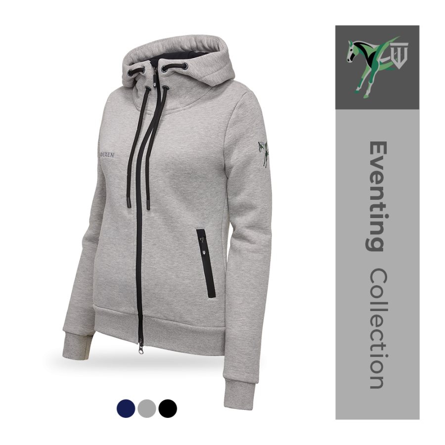 Dam-hoodie Winderen Basic Zip-up